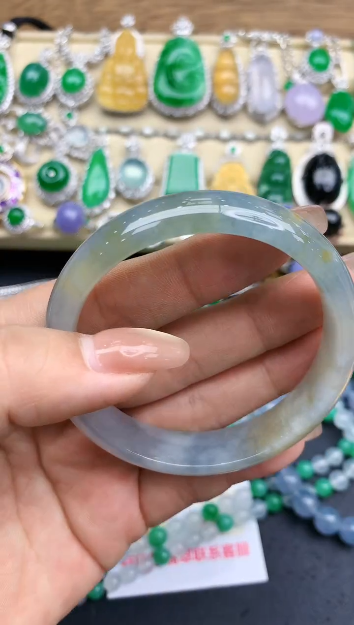 未镶嵌手镯翡翠101-中国好珍宝