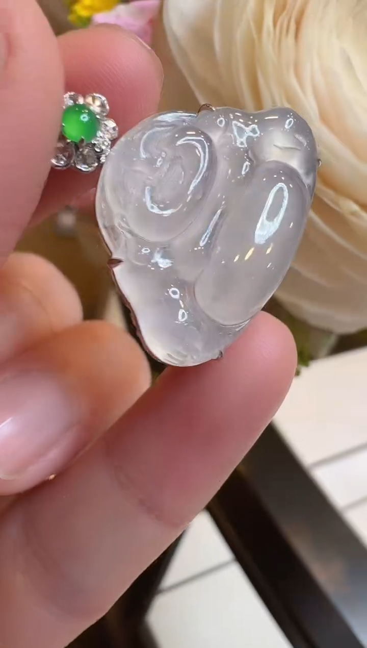 【闪购商品】翡翠吊坠(不含链)18K金镶嵌多样性团购发一件