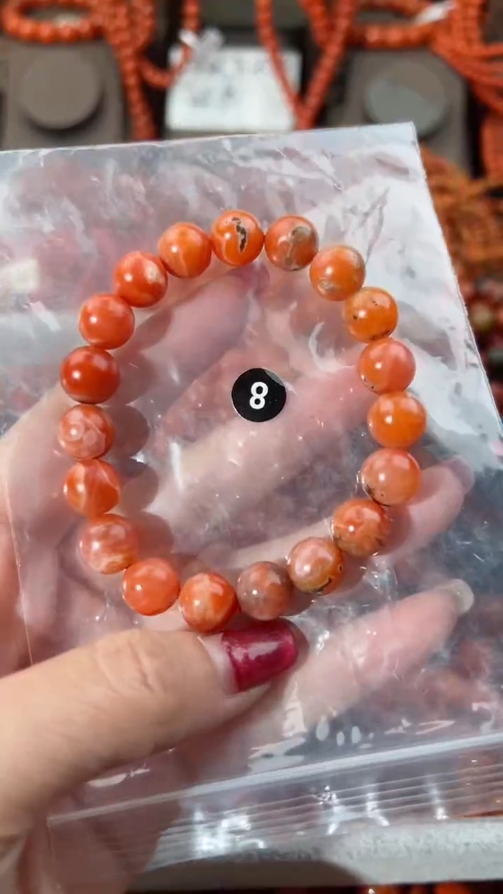 【闪购商品】南红玛瑙手串未镶嵌10