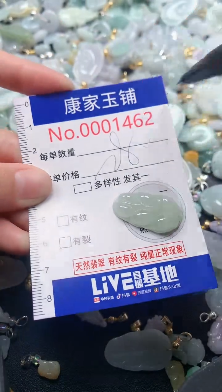 吊坠(不含链)未镶嵌翡翠1462