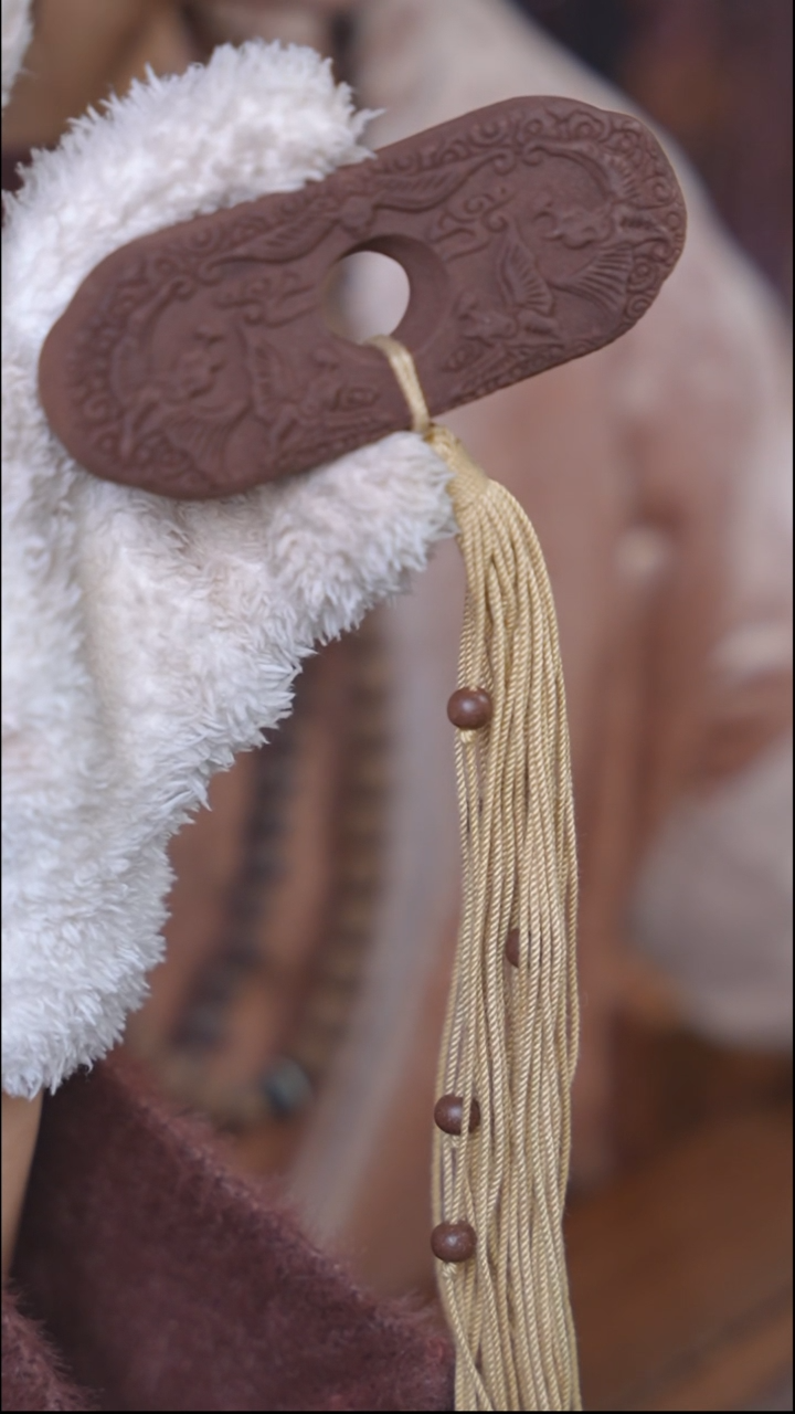 【闪购商品】泥塑龙涎念慈福寿康宁镇尺款式