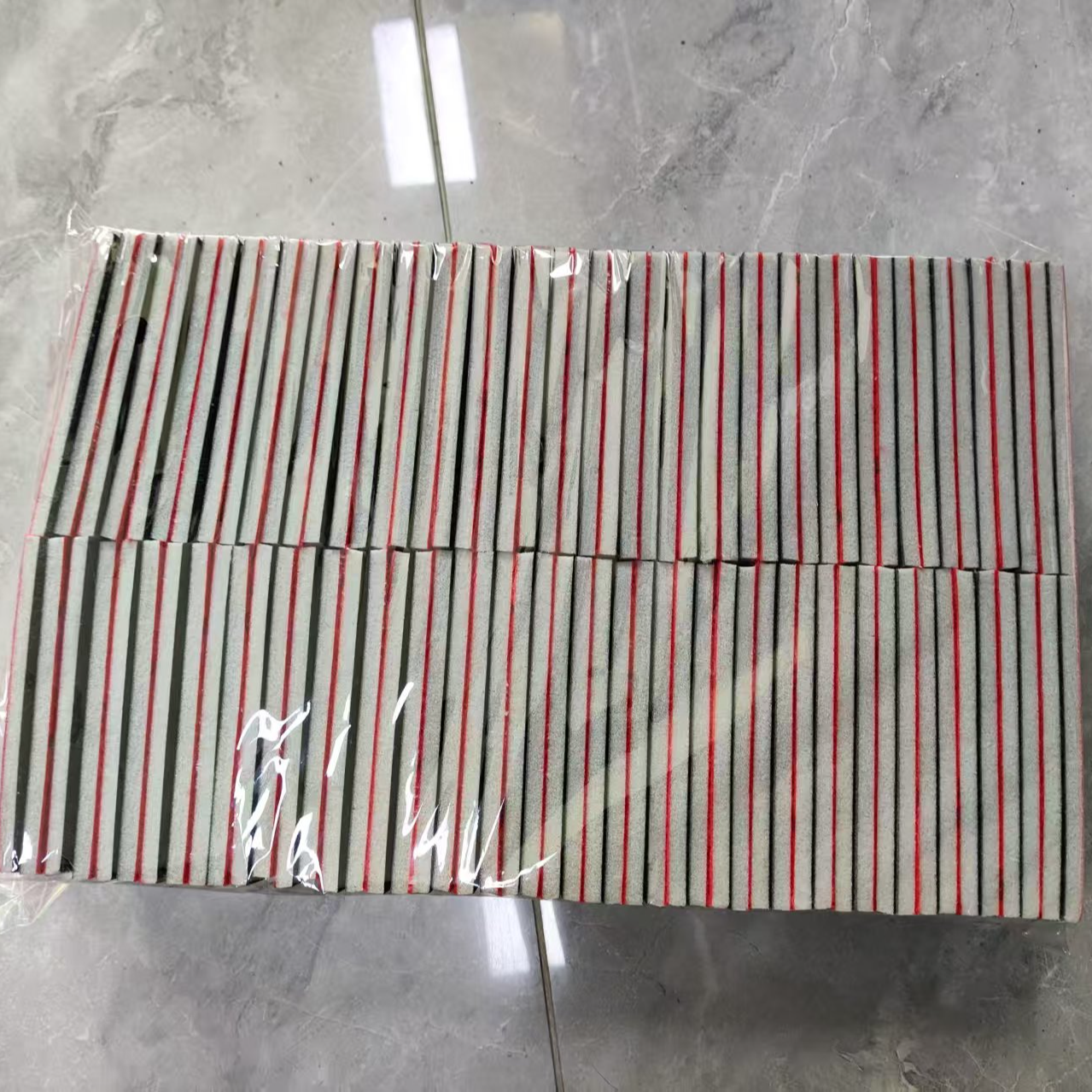 小方头干磨单面海绵砂纸100片实惠大包装