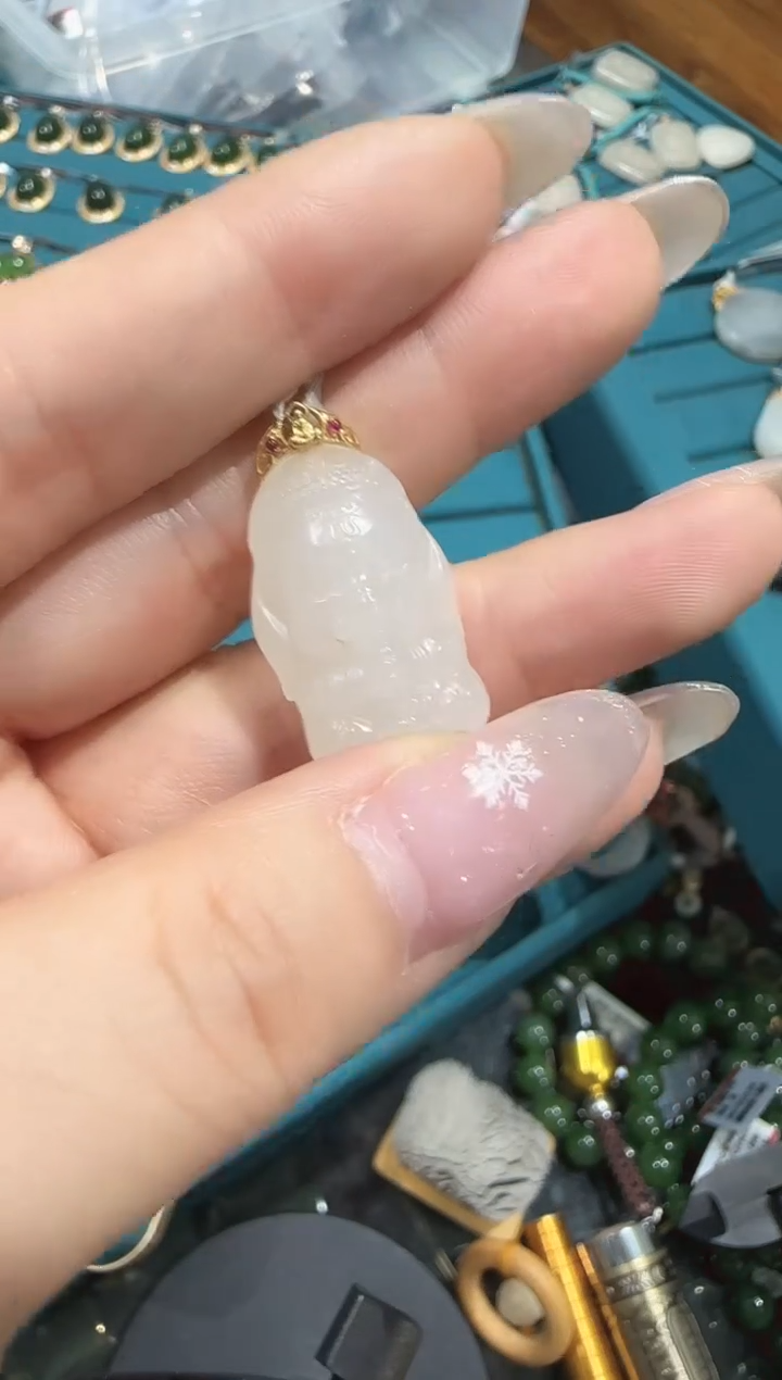 【闪购商品】和田玉吊坠/多样性发未镶嵌R231