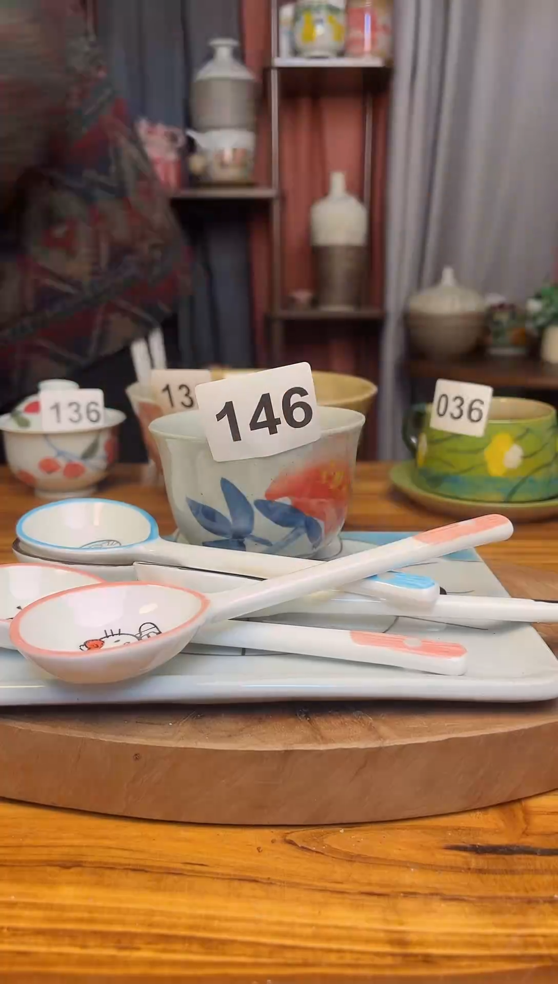 【闪购商品】瓷片景德镇高温无铅无汞无公害陶瓷146