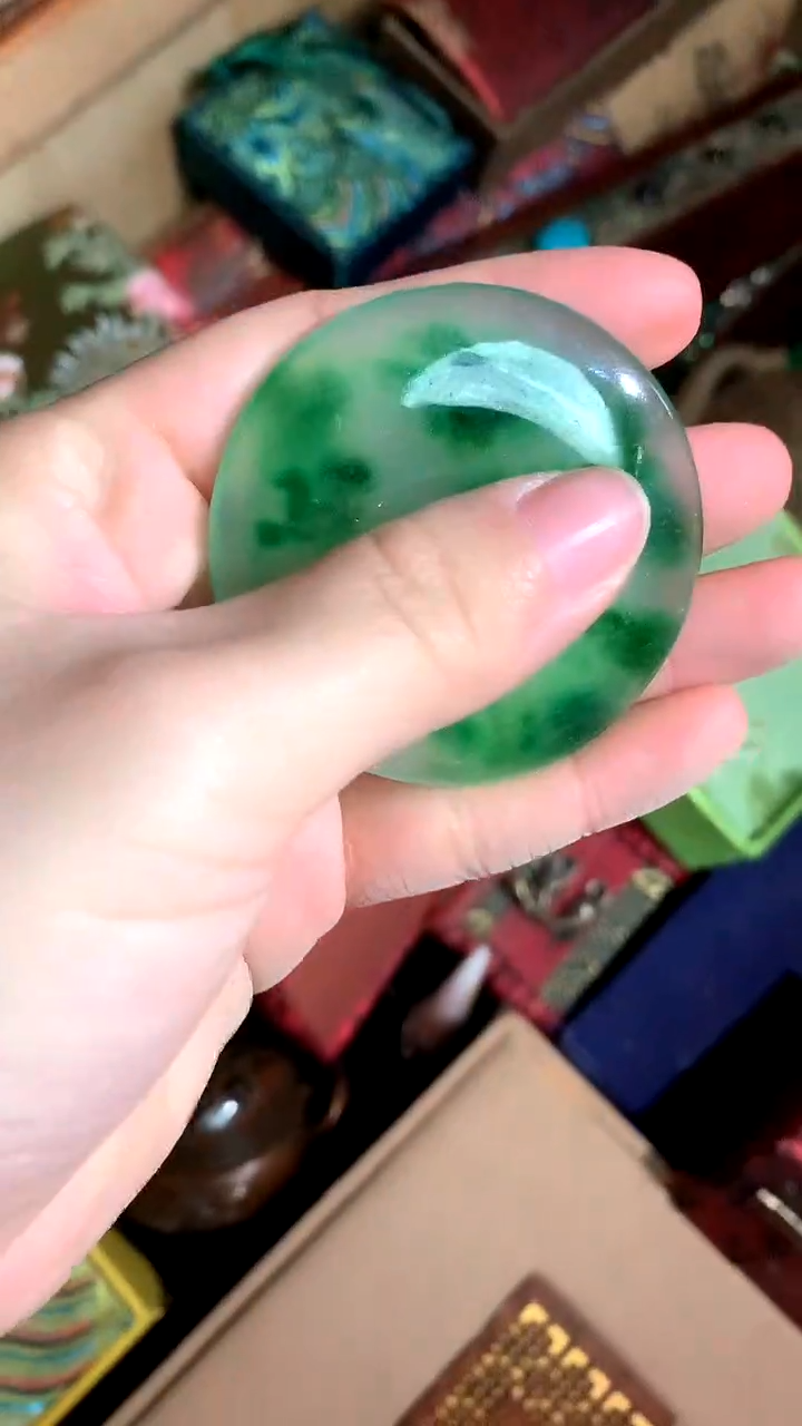 【闪购商品】翡翠吊坠(赠链)未镶嵌德诚精品专属摆件