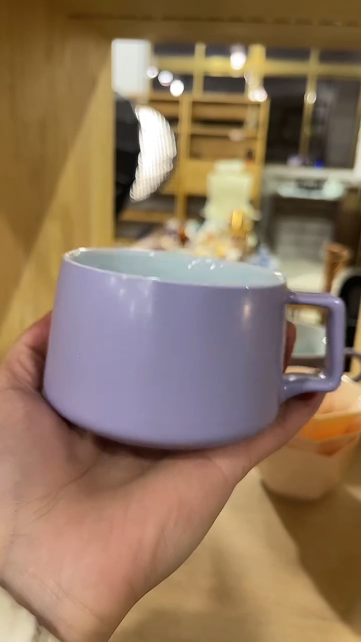 紫罗兰咖啡杯，冲单福利