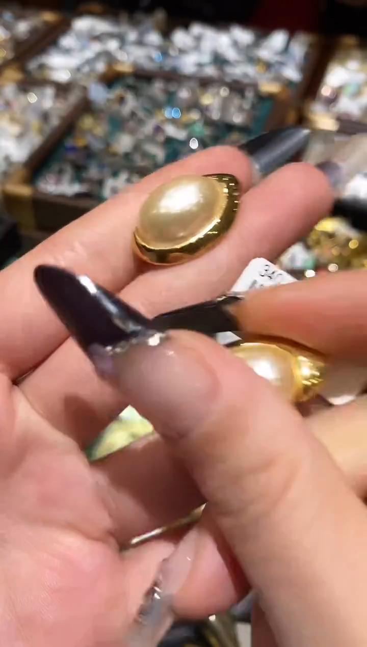 纯铜合金琉璃楚楚珠宝中古甄选不退换
