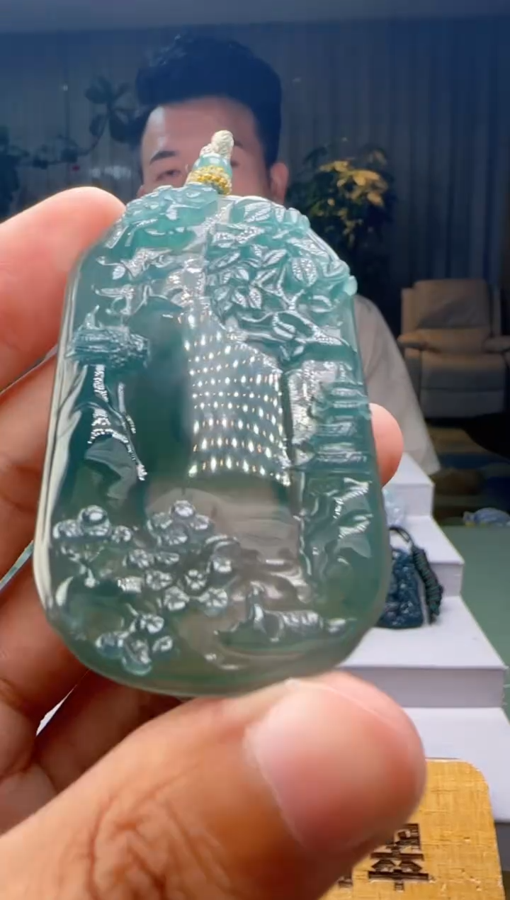 吊坠(不含链)未镶嵌翡翠AR@@960Q7J04505