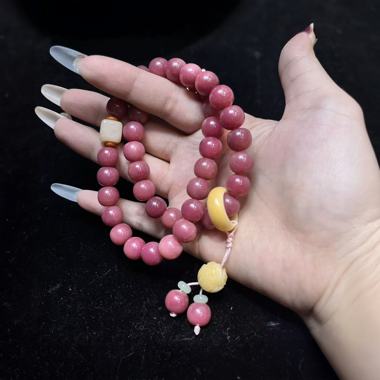 七贤斋文玩手串双圈1【无礼盒】@@L074