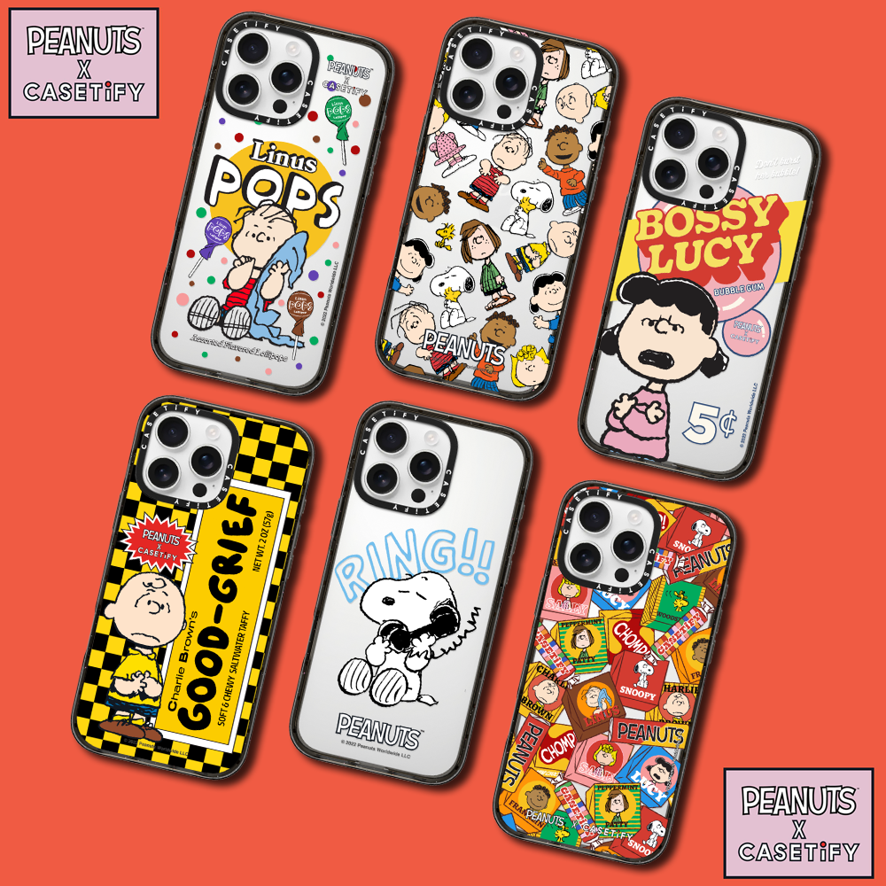 casetify 经典 史努比 手机壳适用iPhone16/15/14/13/ProMax