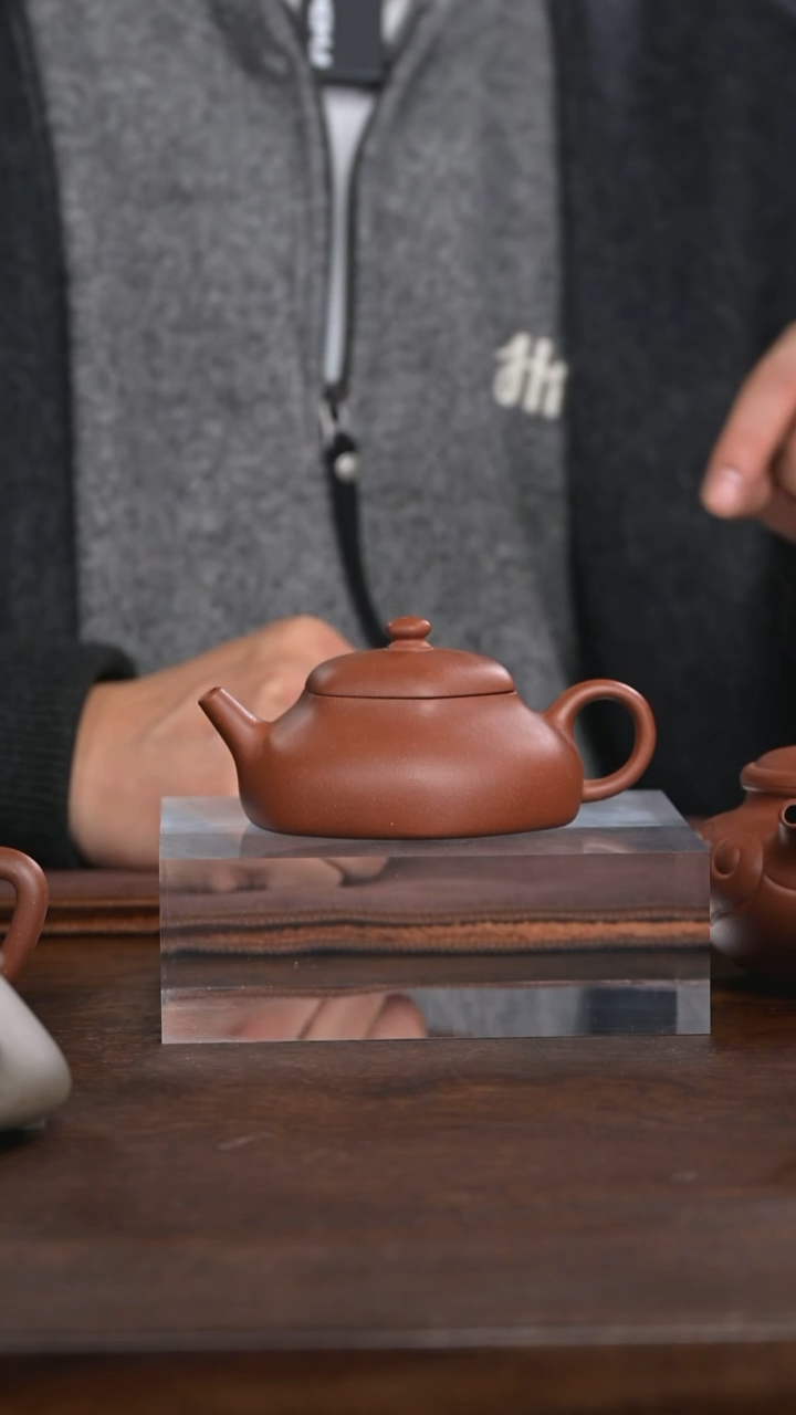 茶壶紫砂张****付底槽清六方静乐茶壶