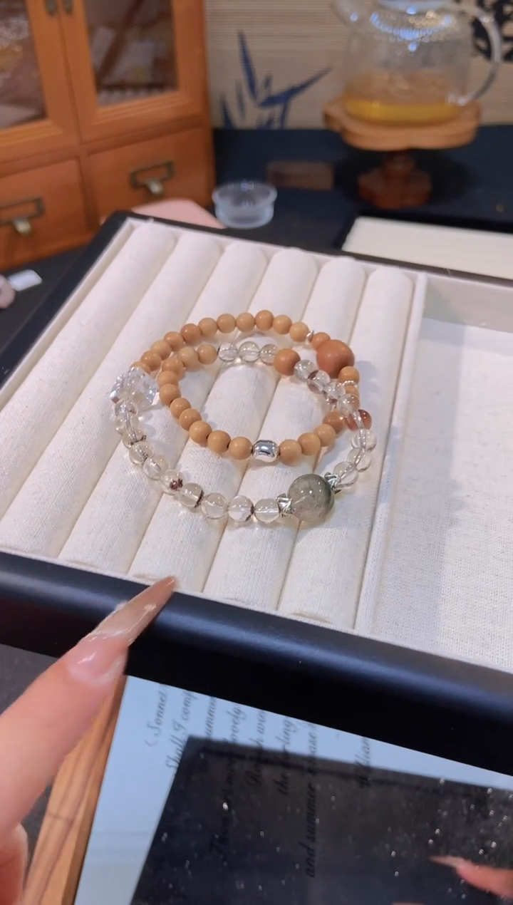 合金手链水晶四季幽灵