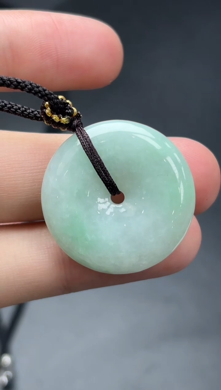 未镶嵌挂件翡翠YM1046-3平安扣