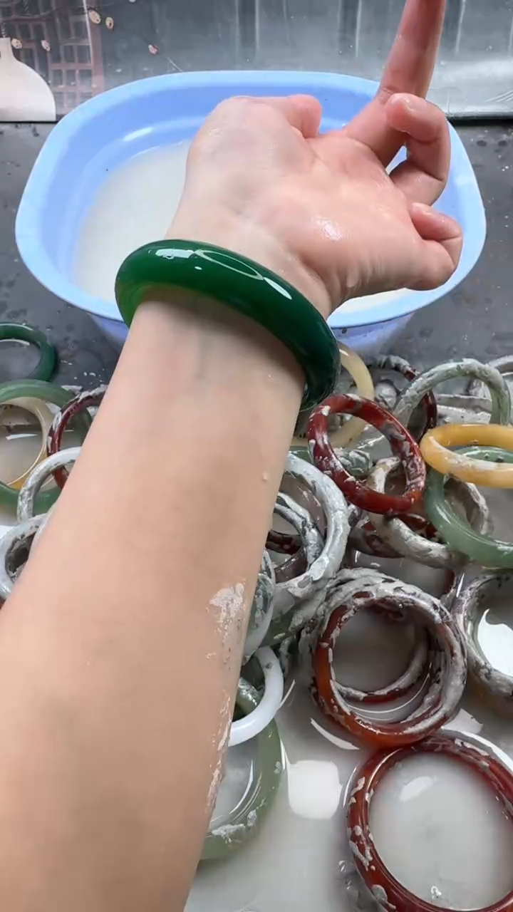 【闪购商品】玛瑙/玉髓手镯未镶嵌84 64