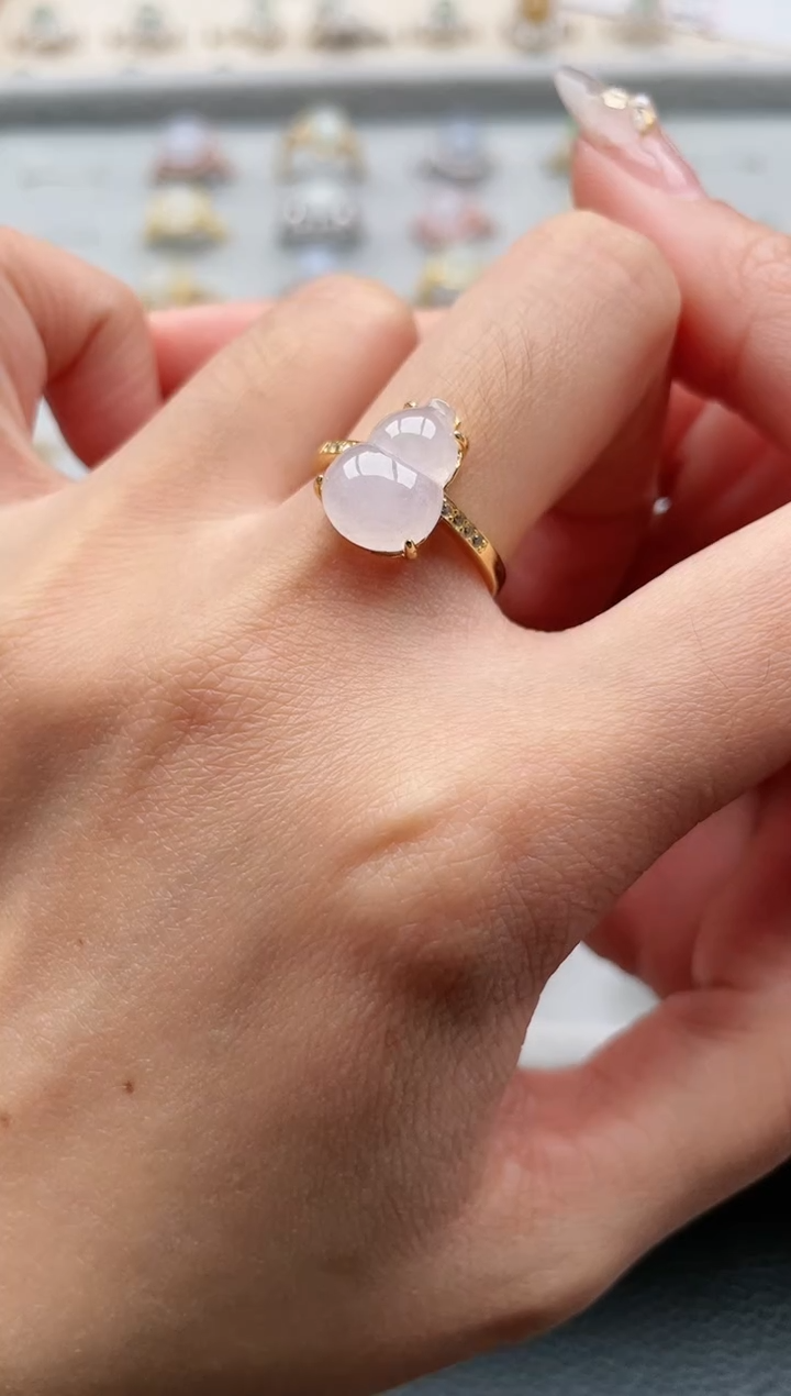 【闪购商品】翡翠戒指银S925镶嵌1111