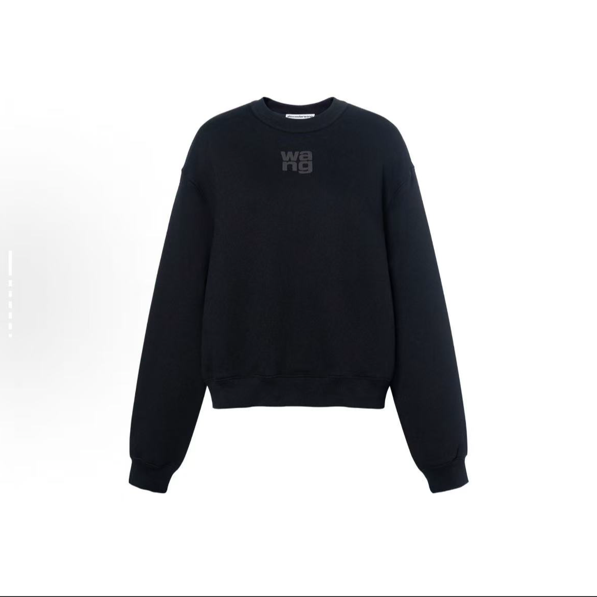 alexander wang  Logo印花圆领长袖卫衣 