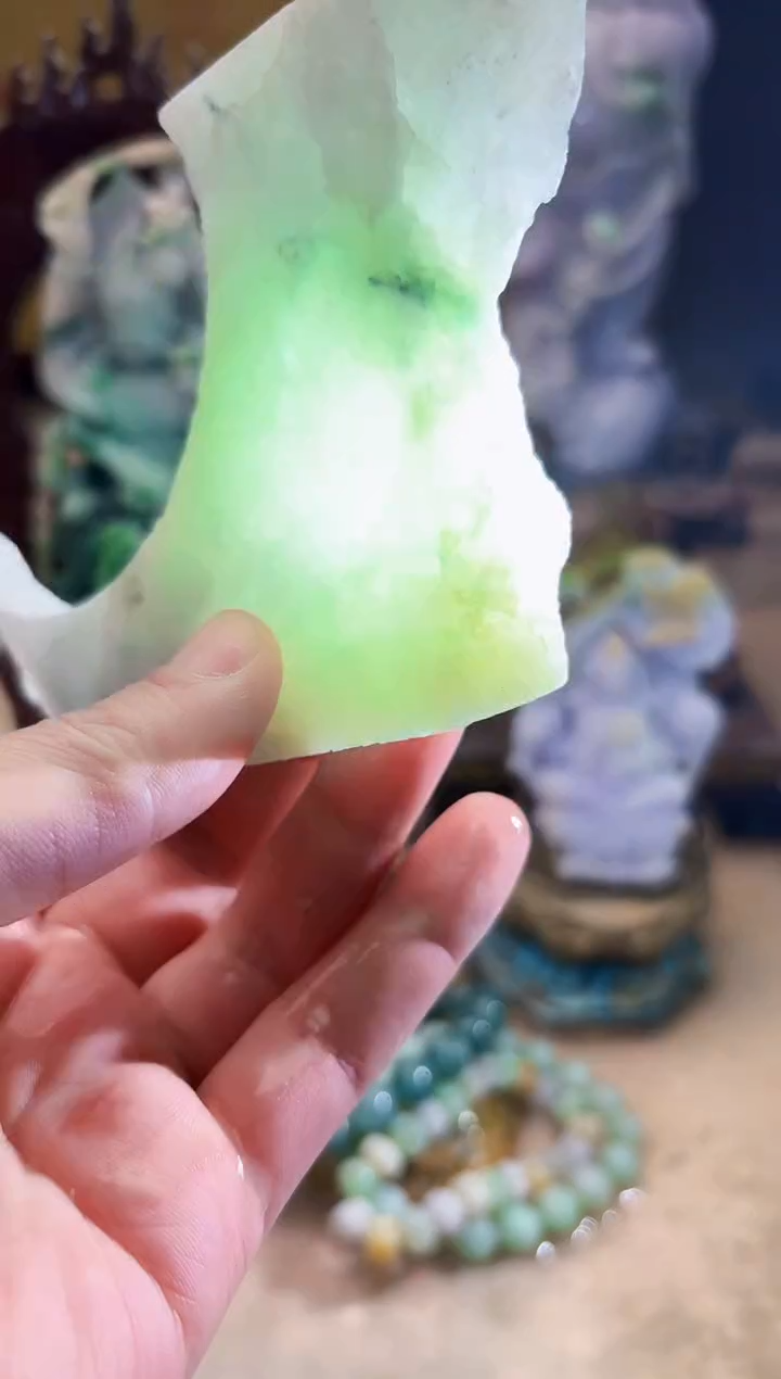 未镶嵌挂件翡翠A货张麦9803