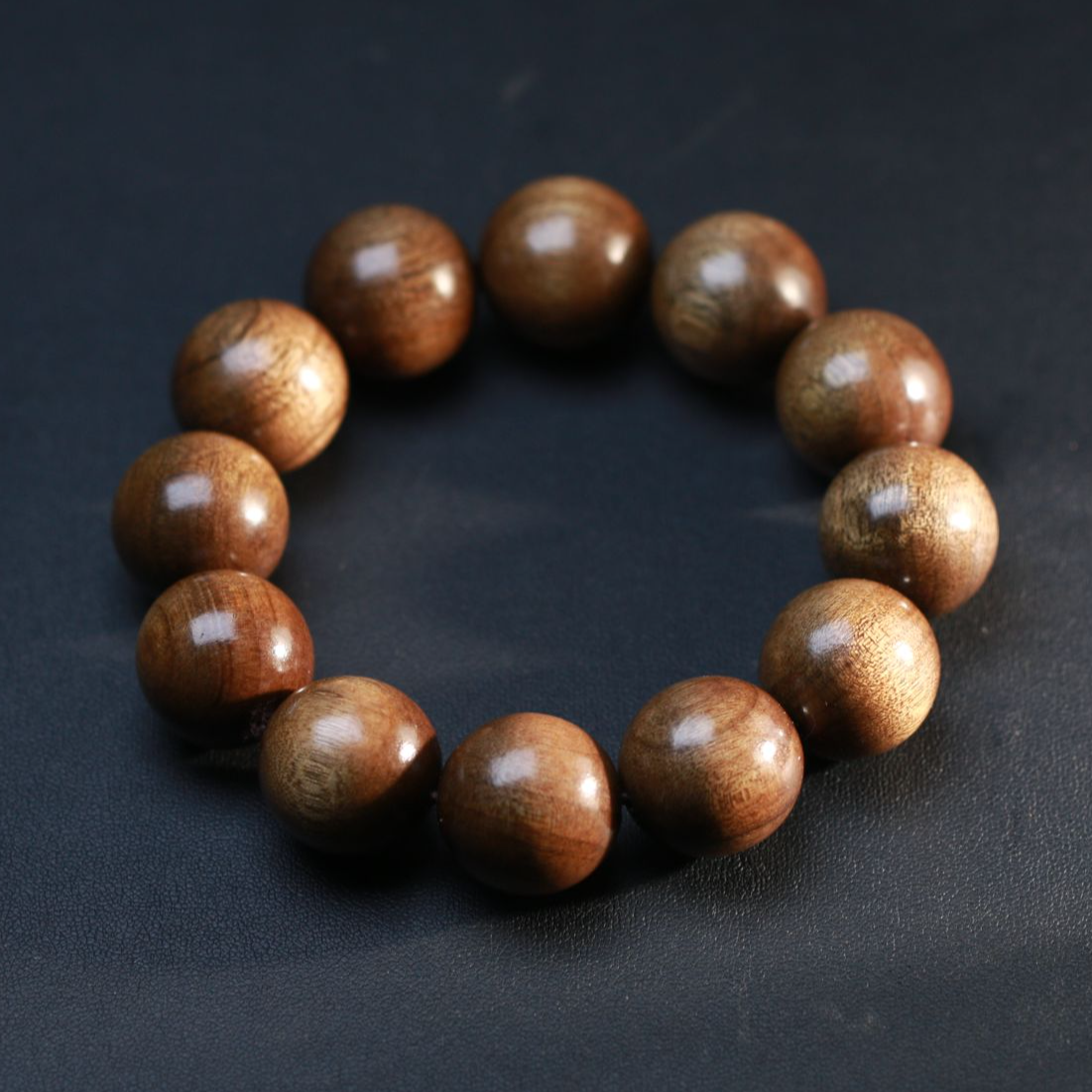 【曹总文玩】20MM文玩沉香木串手串R120