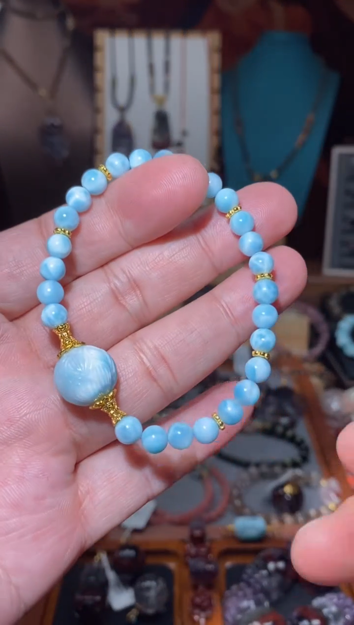 【闪购商品】针钠钙石（海纹石）珠宝奇石未镶嵌多样性