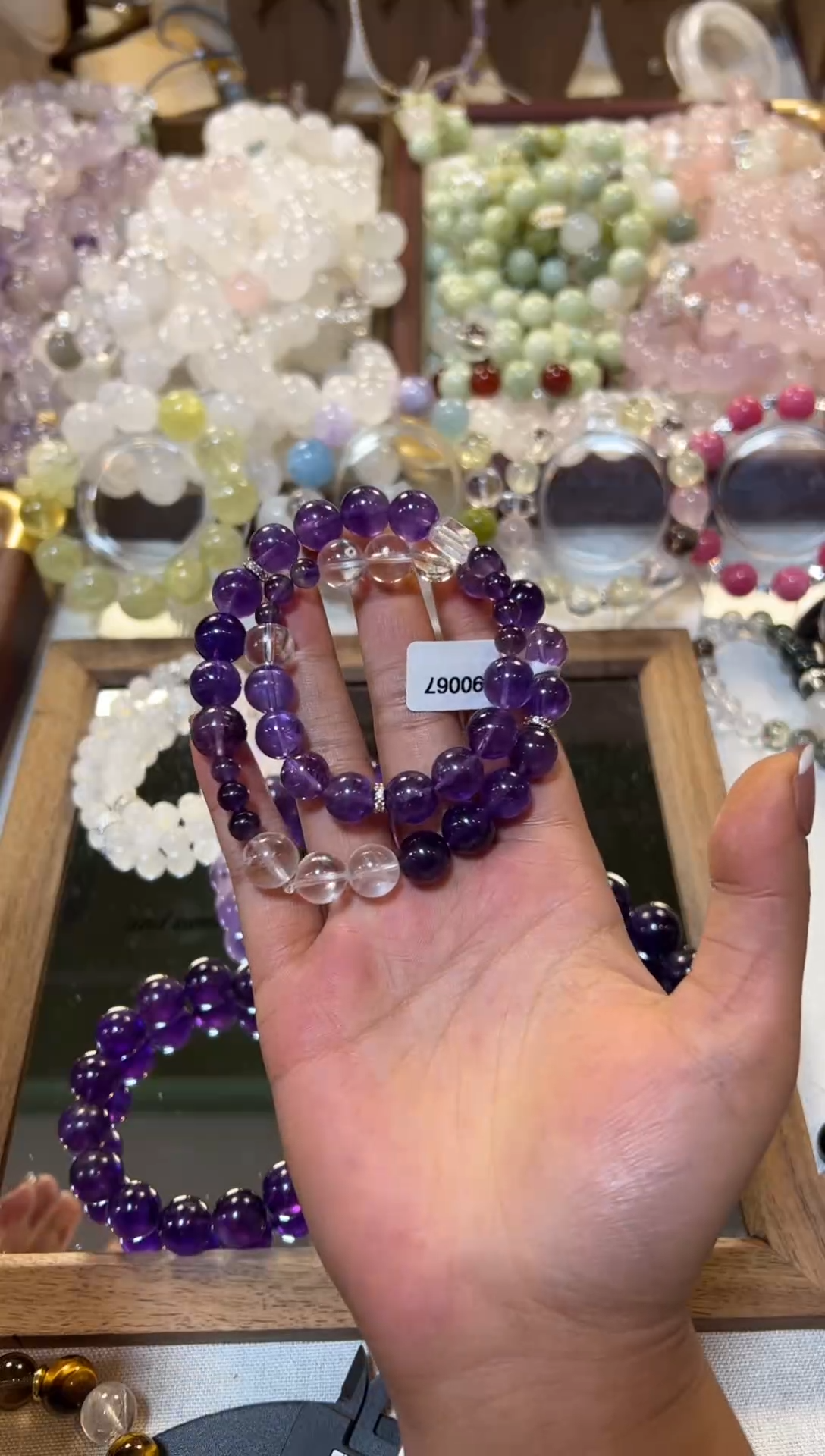 未镶嵌手串水晶天然水晶