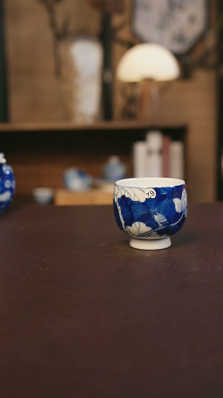 【闪购商品】景德镇陶瓷杯碗柴烧多人