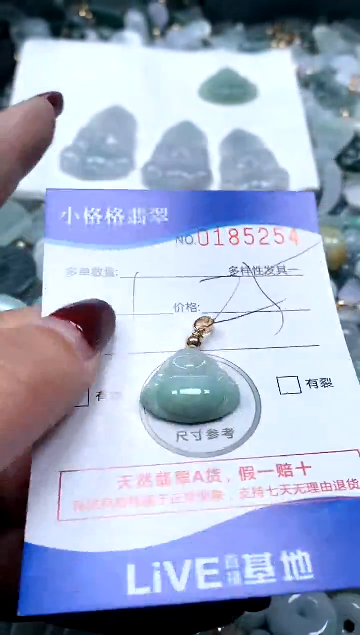 【闪购商品】翡翠颈饰未镶嵌闪购商品0185254