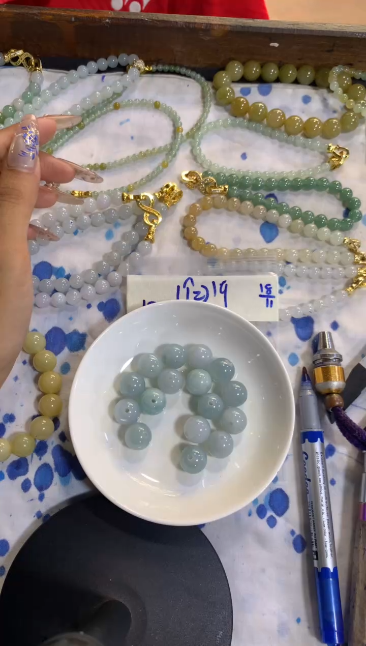 未镶嵌手链翡翠天然缅甸翡翠单珠 多样性发货