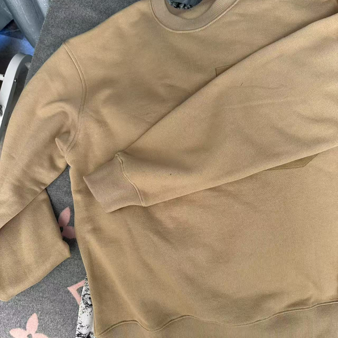 A096 小方圆领长袖卫衣女