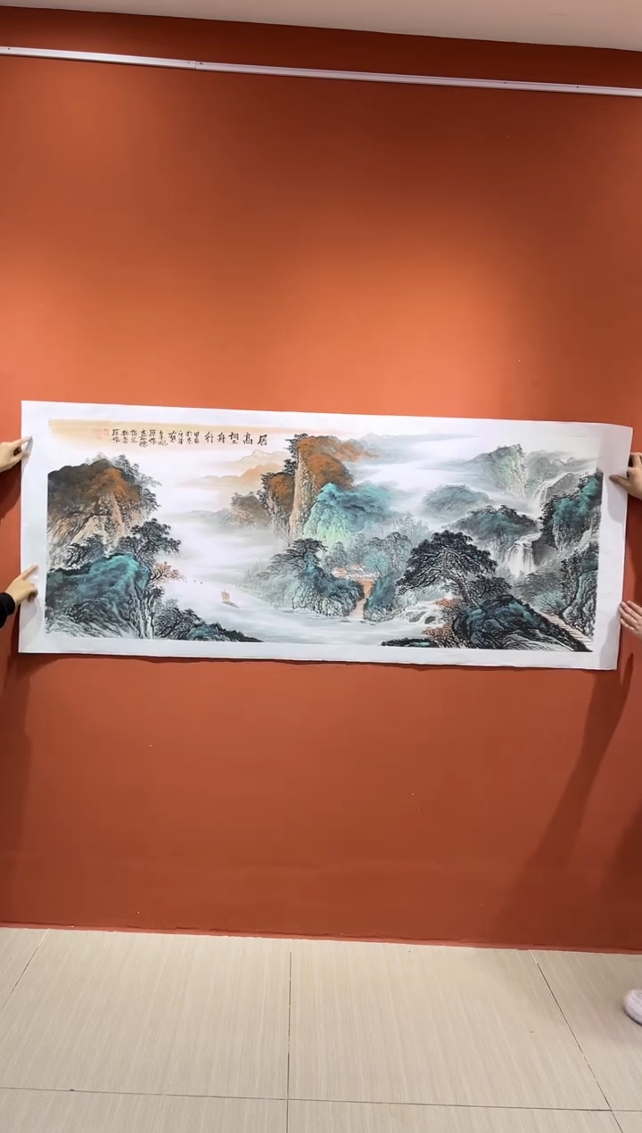 【闪购商品】国画郑乐华手绘绘画作品8-41