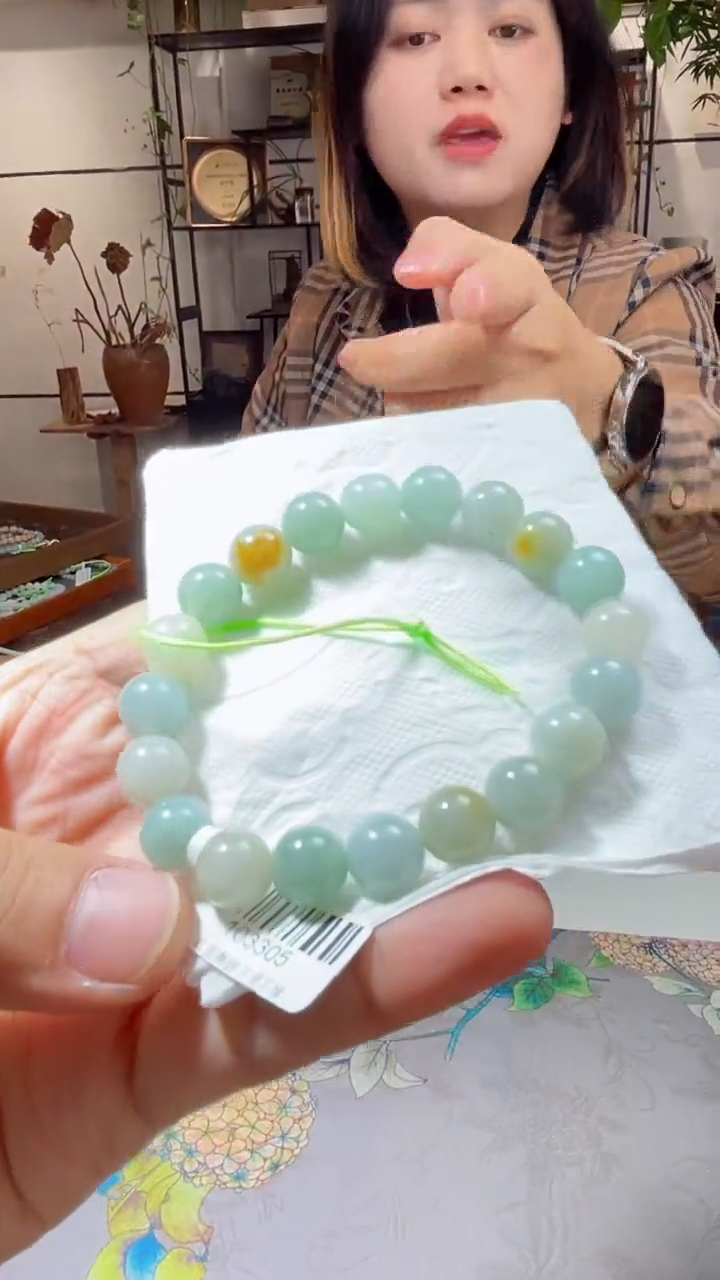 未镶嵌手链翡翠手串