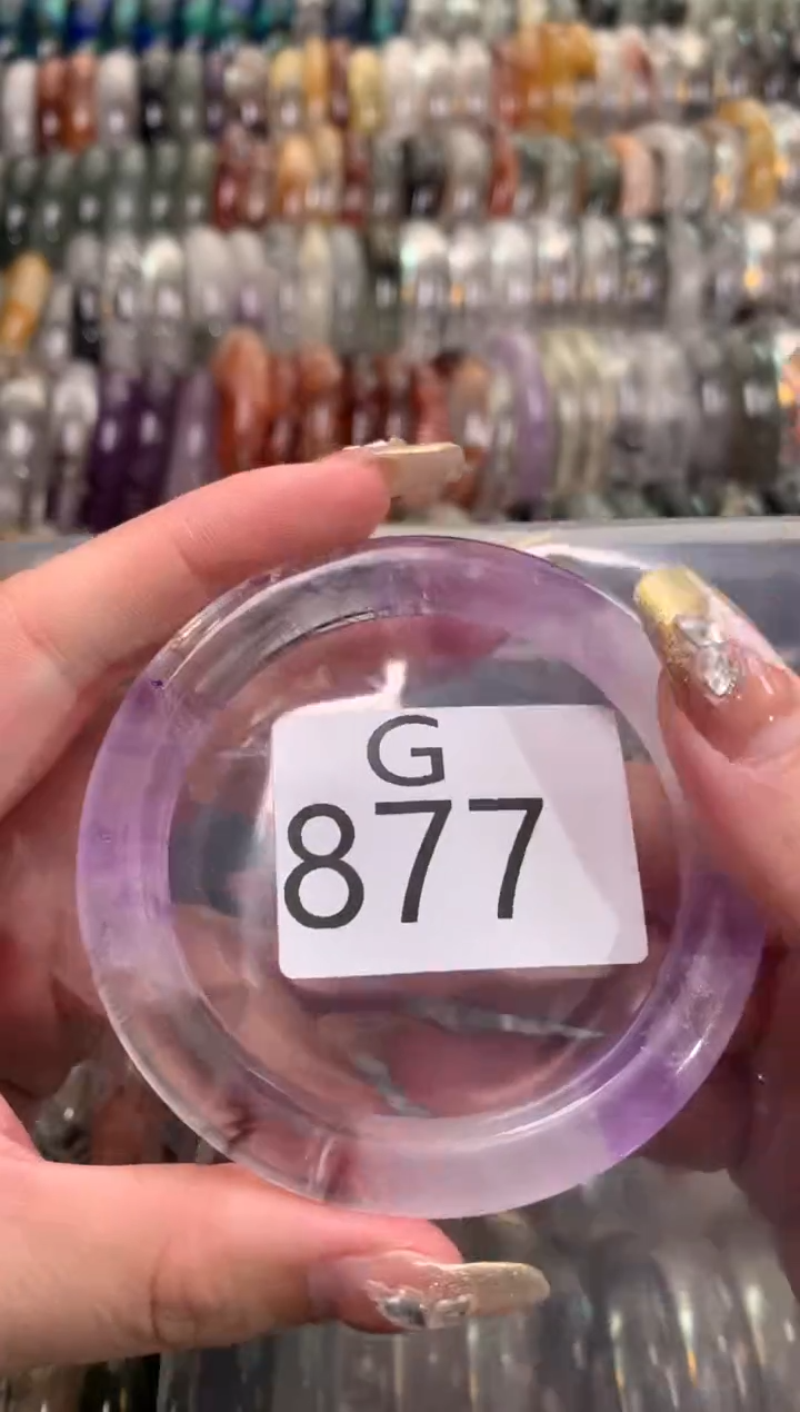 【闪购商品】水晶水晶手镯未镶嵌877-55