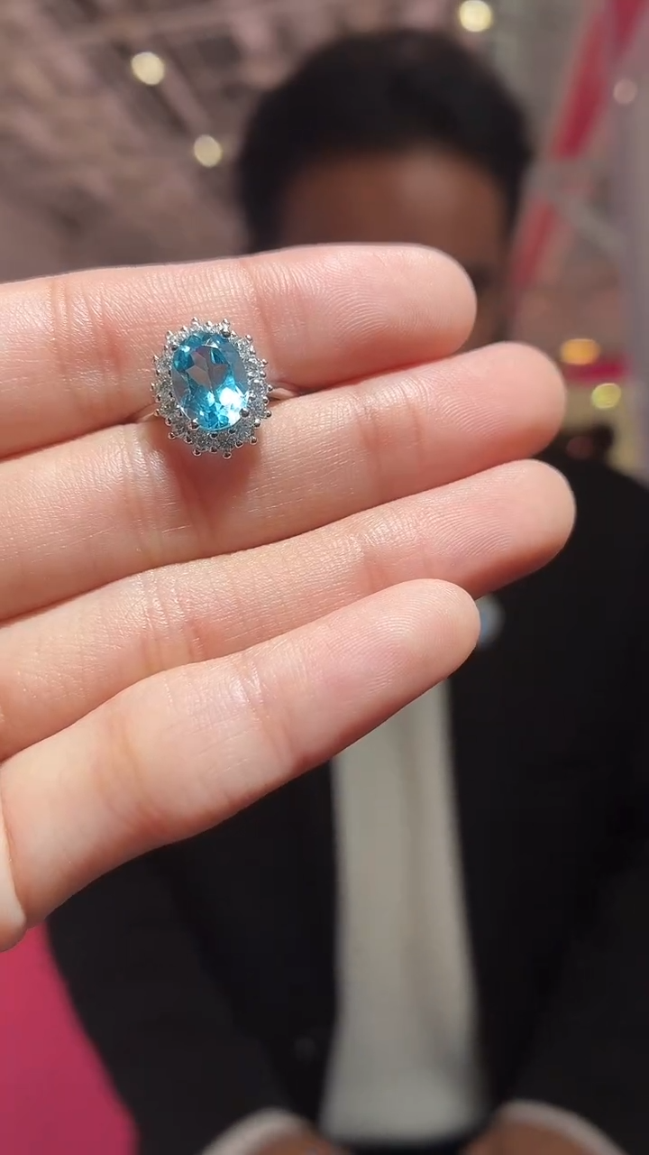 银S925镶嵌托帕石其他（扎德严选）