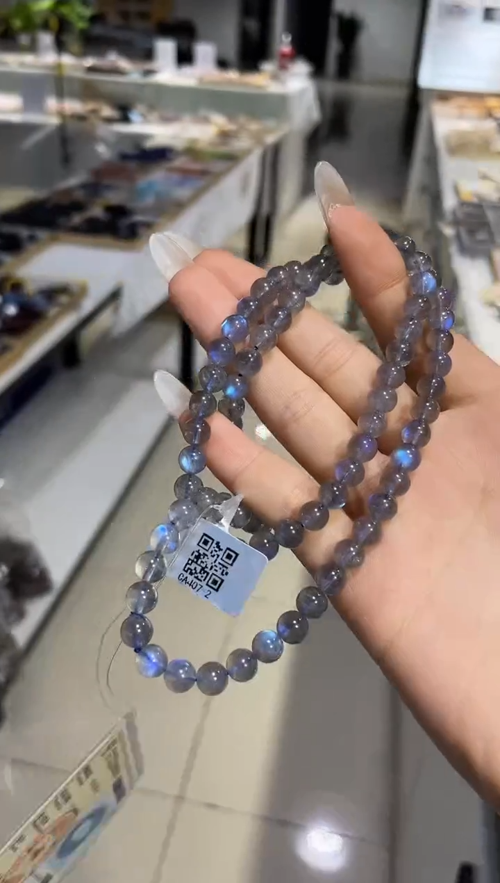 【闪购商品】拉长石手链未镶嵌手串