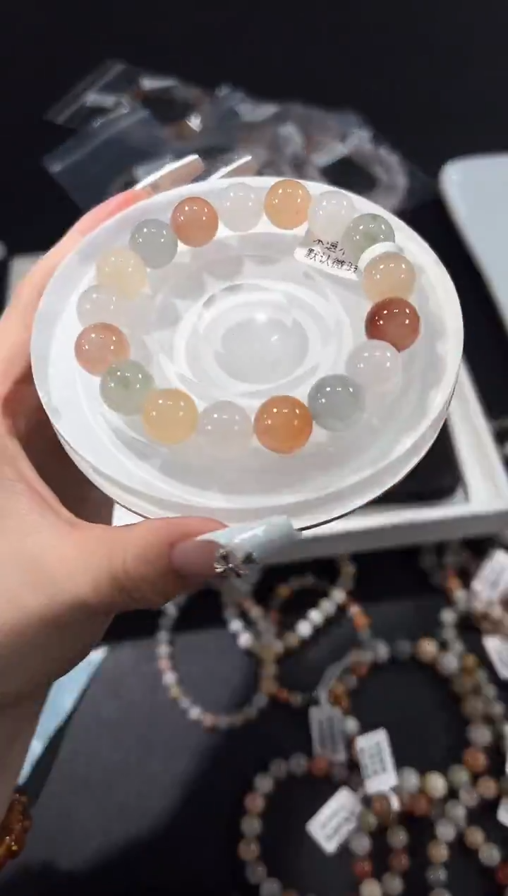 未镶嵌手串水晶56n多样性发其一【1条】默认微瑕12mm