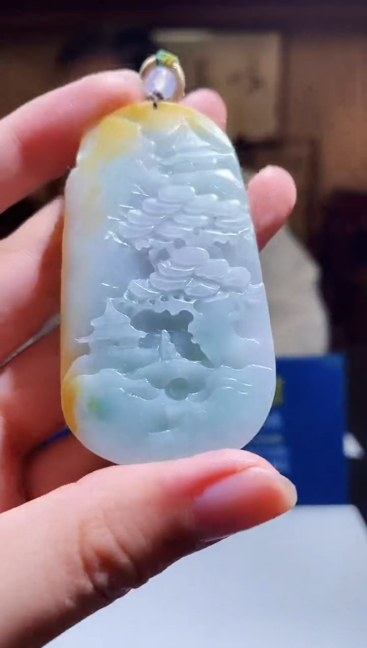 【闪购商品】翡翠颈饰未镶嵌M-@@JHZC021544