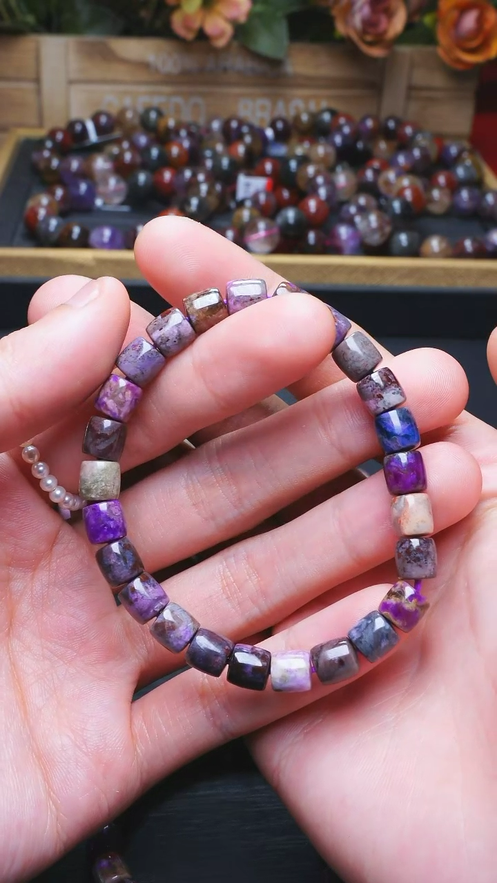 【闪购商品】苏纪石（舒俱来）L001舒俱来桶珠单圈未镶嵌多样性发其一