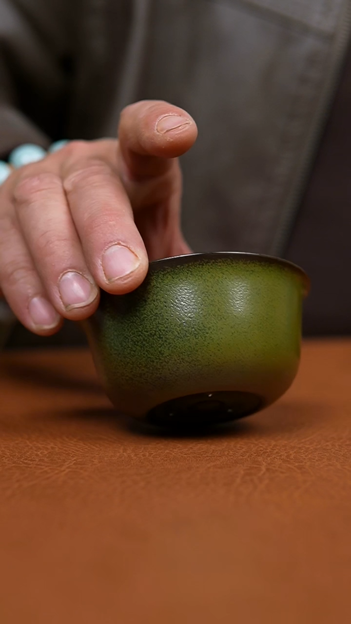 杯茶叶沫纯手工鸡缸杯