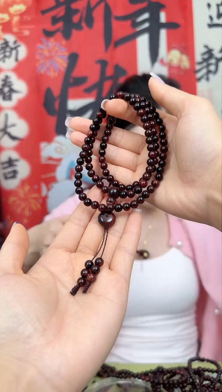 【闪购商品】降真香手串/手链0.6圆珠多圈降真香多样性发货