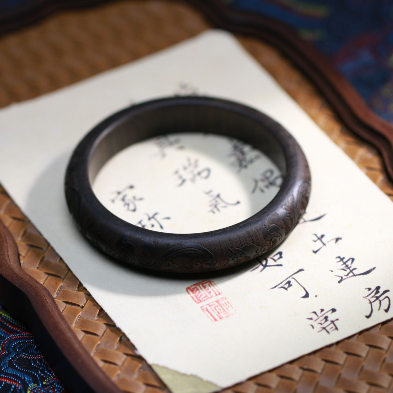 【曹总文玩】沉香木串（多样性发其一)CCX006