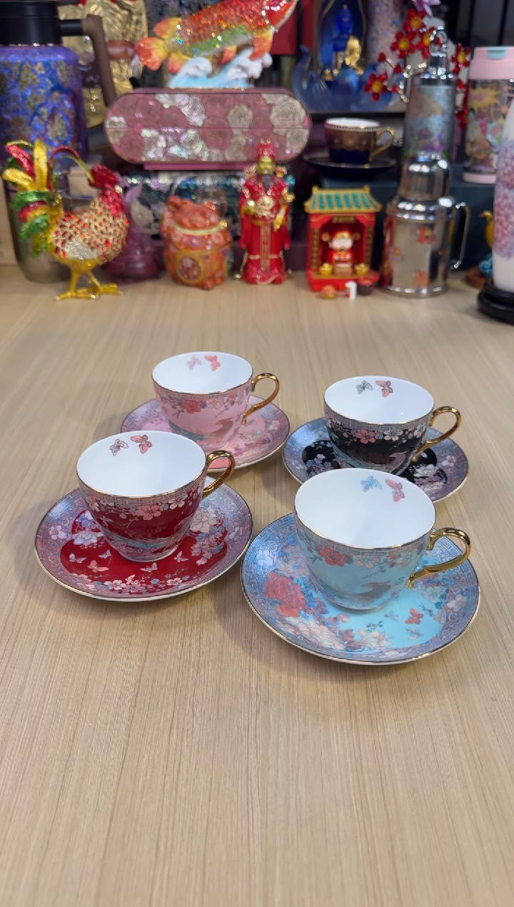 124灵羽和鸣咖啡杯-四色