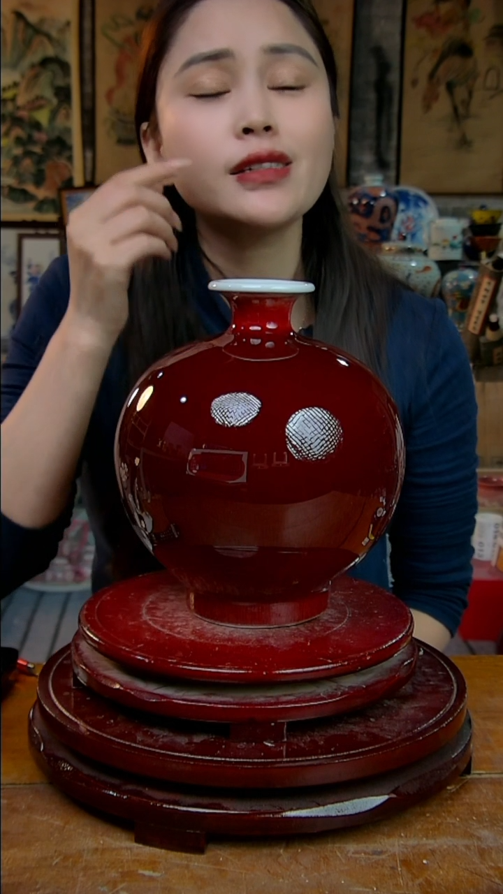 摆件陶景德镇陶瓷摆件537