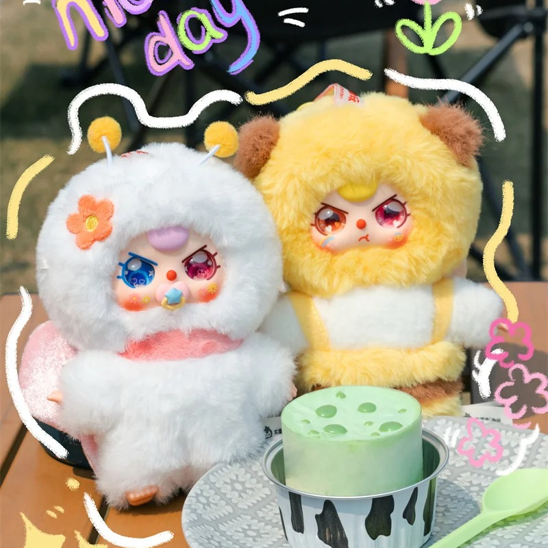 （正版代拆）娃三岁【春天在哪里】限定创意饰品搪胶潮玩盲盒生日礼物
