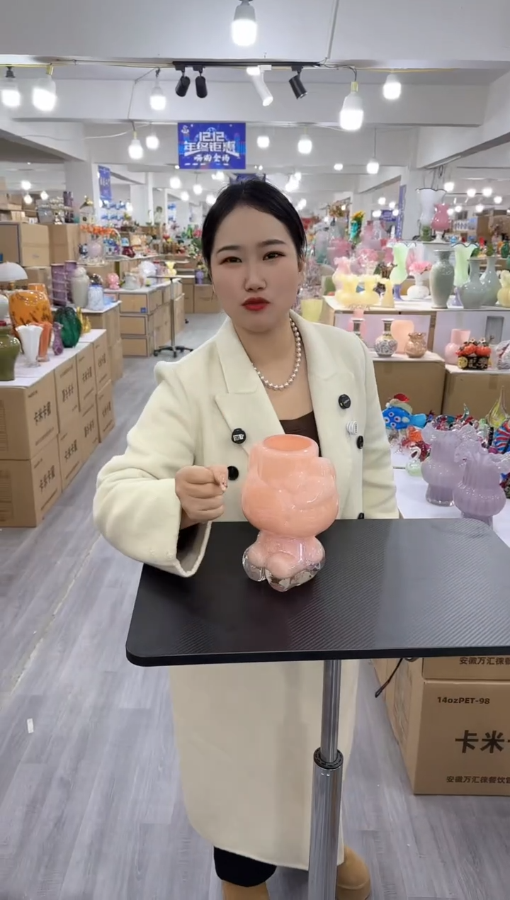 【闪购商品】琉璃昕洋花器C-品1