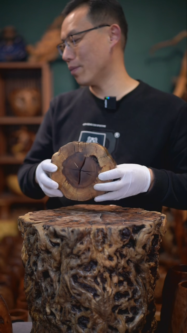 【闪购商品】枣木雷击枣木底座