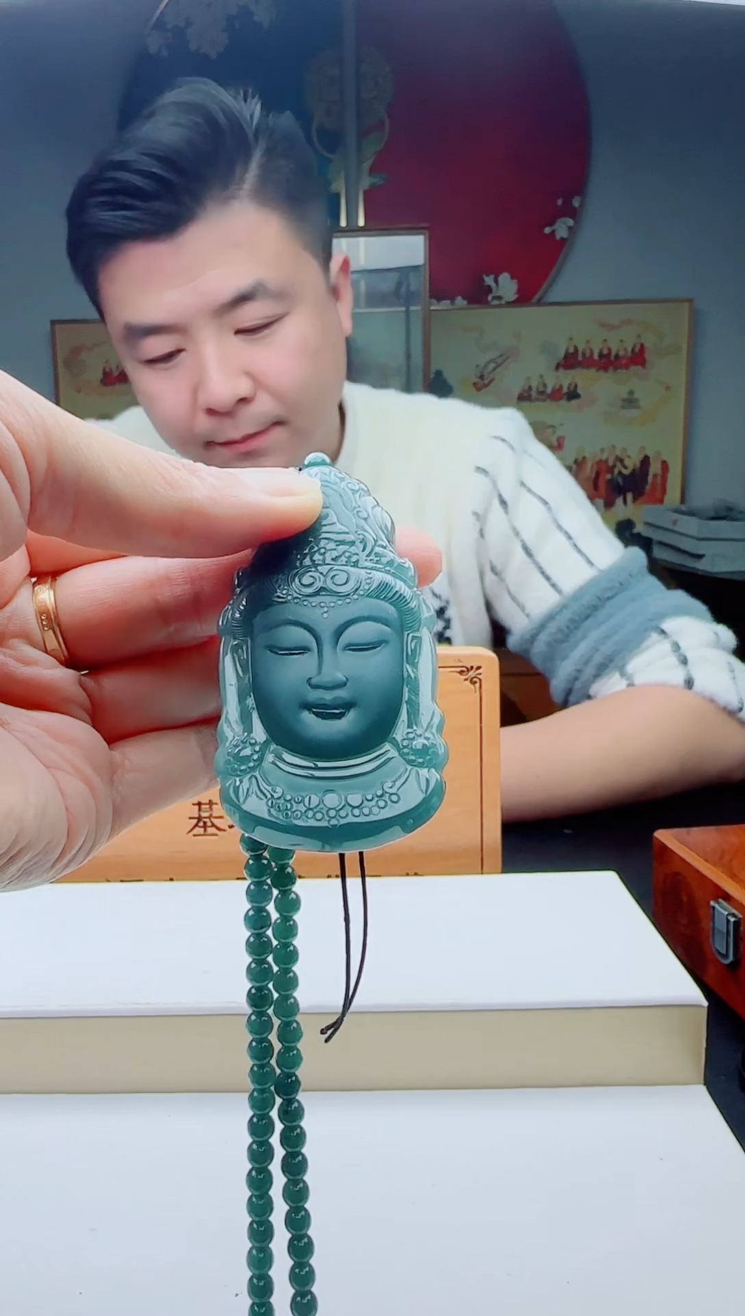 颈饰未镶嵌翡翠多样性发其一