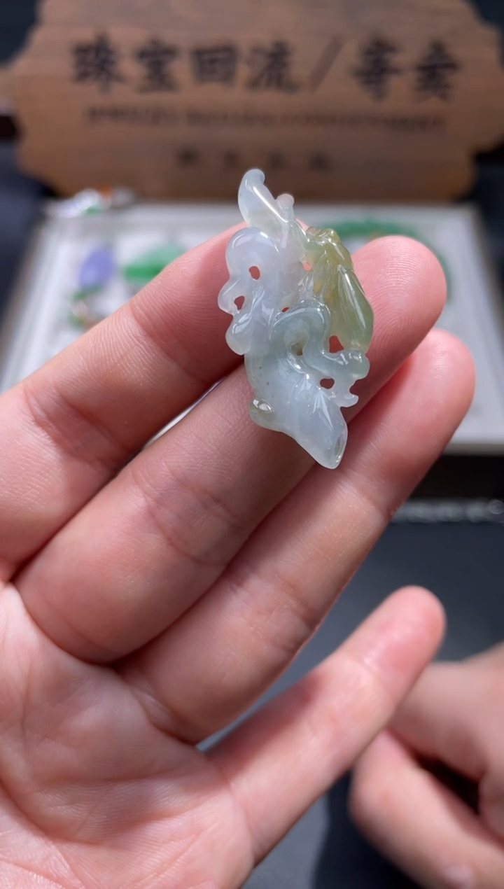 【闪购商品】翡翠颈饰未镶嵌13..........