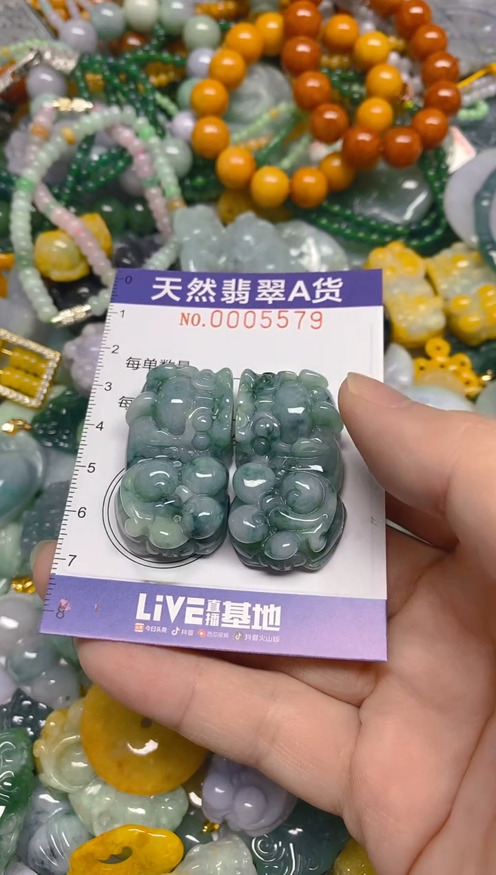 颈饰未镶嵌翡翠0005579