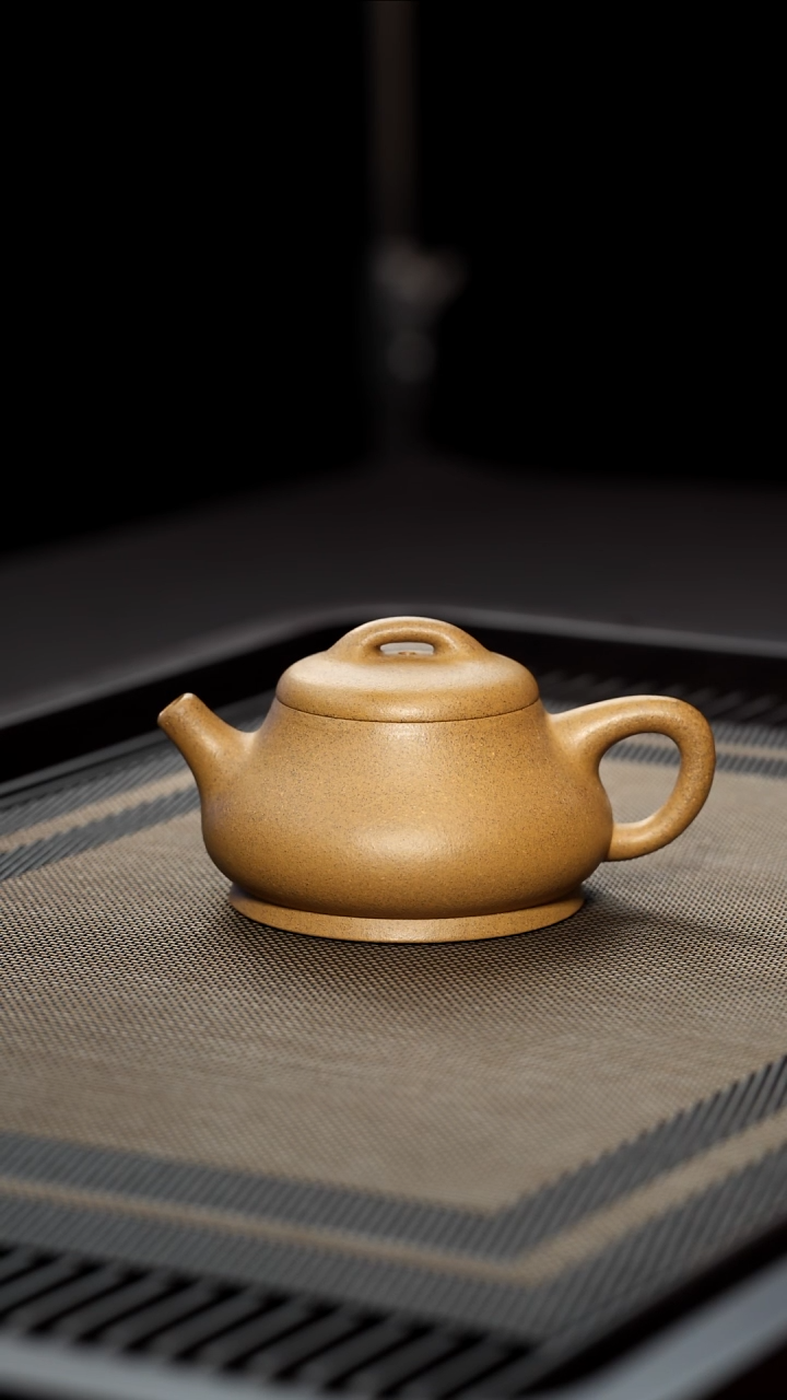 茶壶紫砂全手工青段泥饮瓢