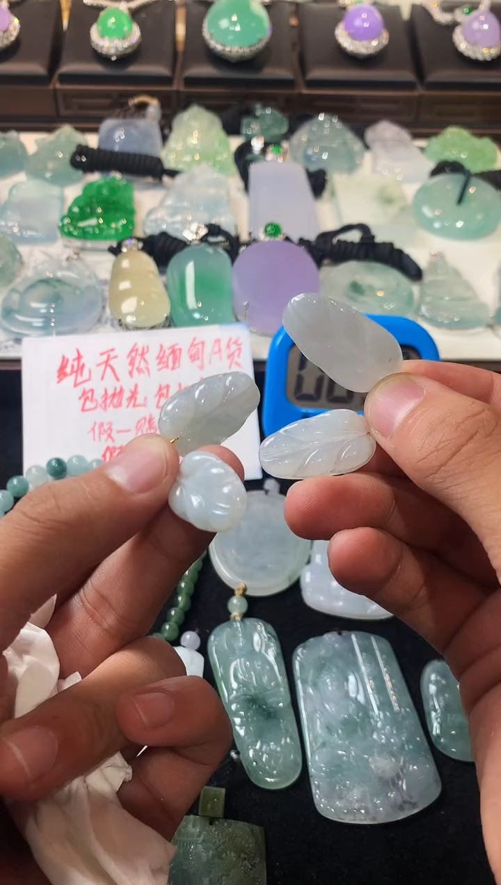 未镶嵌定制翡翠磊***95055毛货不退不换