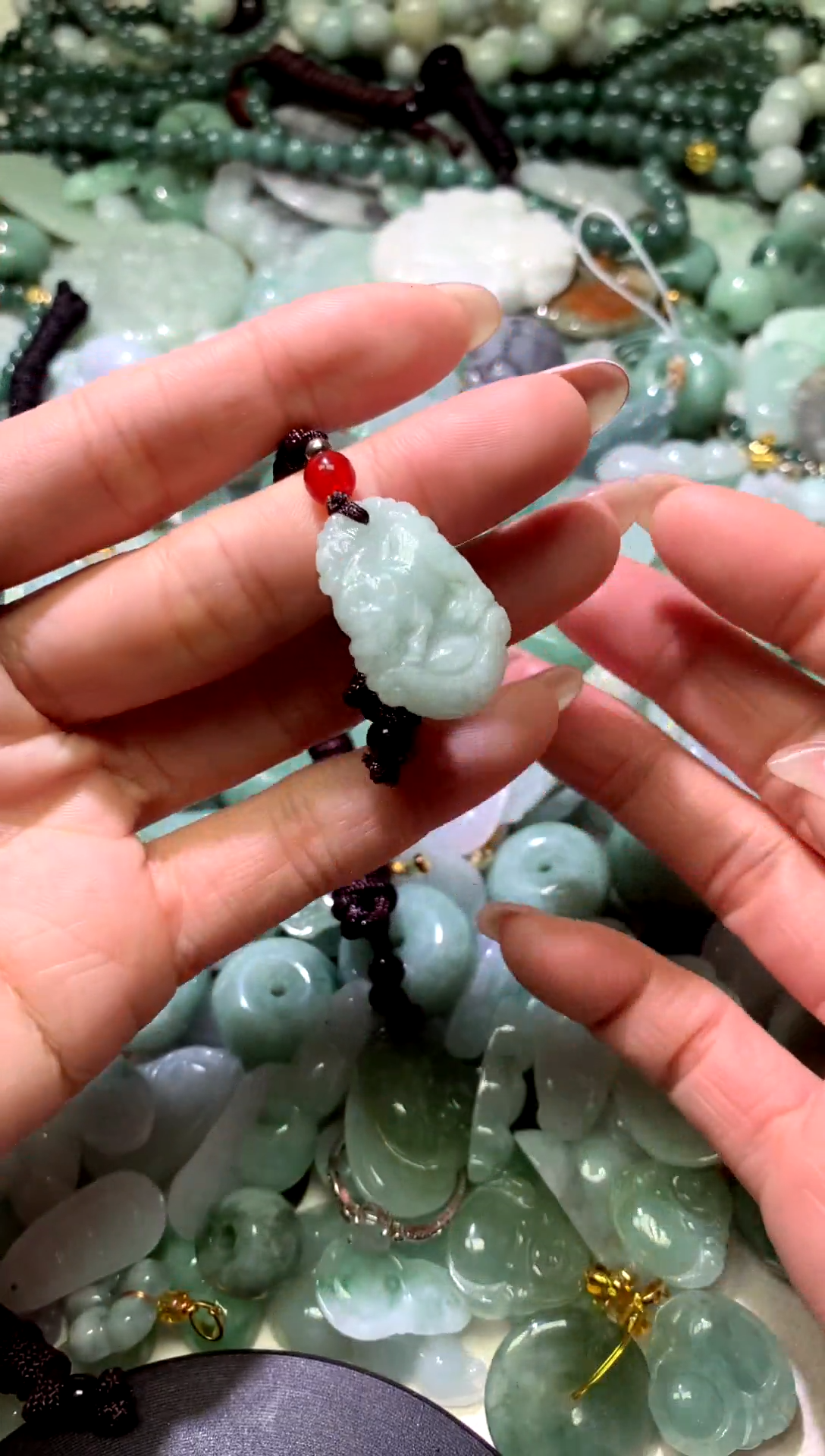 吊坠(不含链)未镶嵌翡翠1